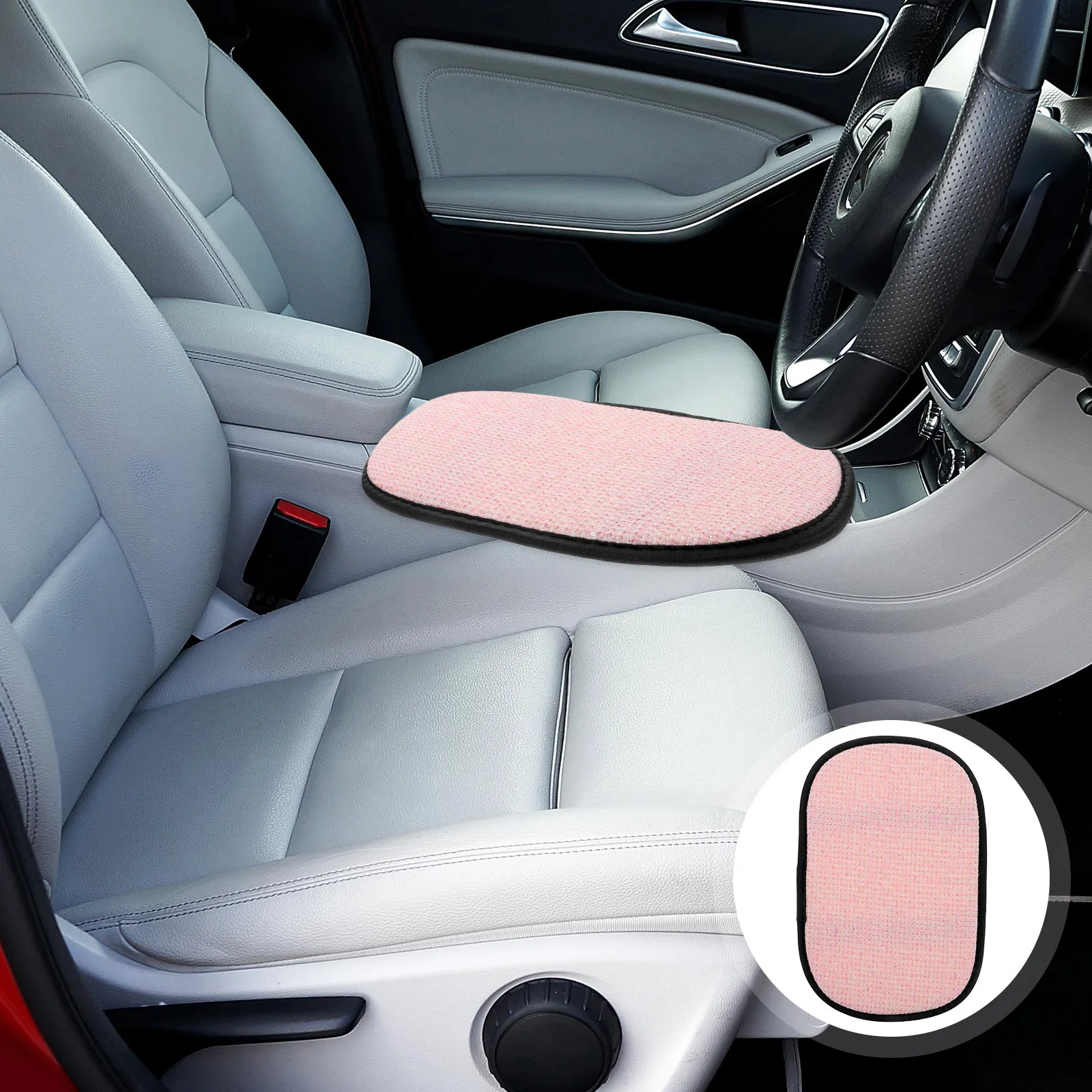 

Car Armrest Cushion Pad Universal Fit Breathable Comfortable Fatigue Relief Durable Stain Resistant Water Resistant Easy