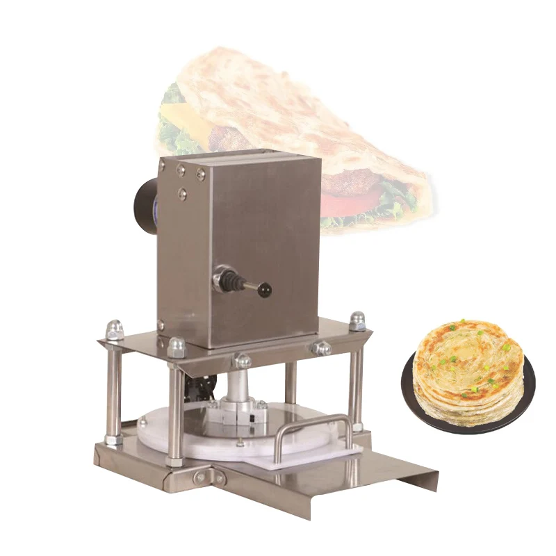 Commercial Electric Large-caliber Pancake Press Machine Pastry Press Machine Spring Roll Cake Press Machine