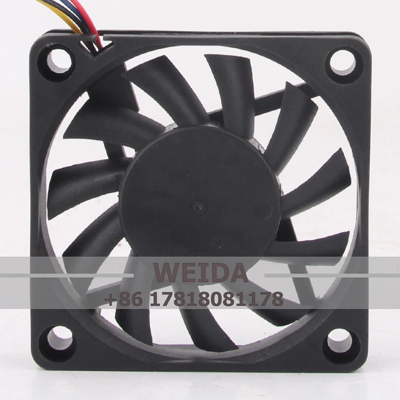 Case Fan for EVERFLOW R127010BU 70*70*10MM 12V 0.45A 7010 4-wire PWM Ultra-thin Silent Cooling Fan