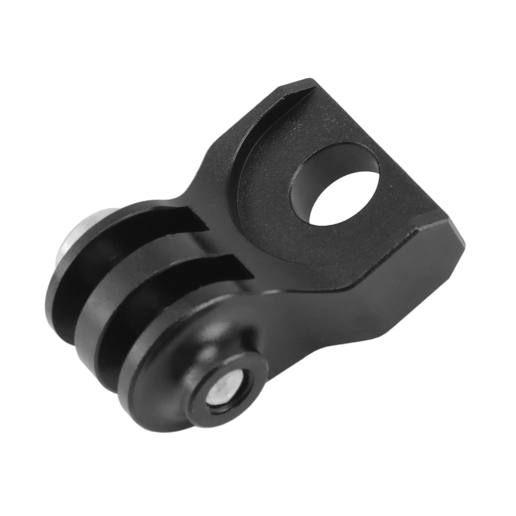 Supporto per fotocamera per Computer da bici per manubrio per bici pieghevole Brompton adatto per supporto per fotocamera sportiva Garmin Gopro, nero