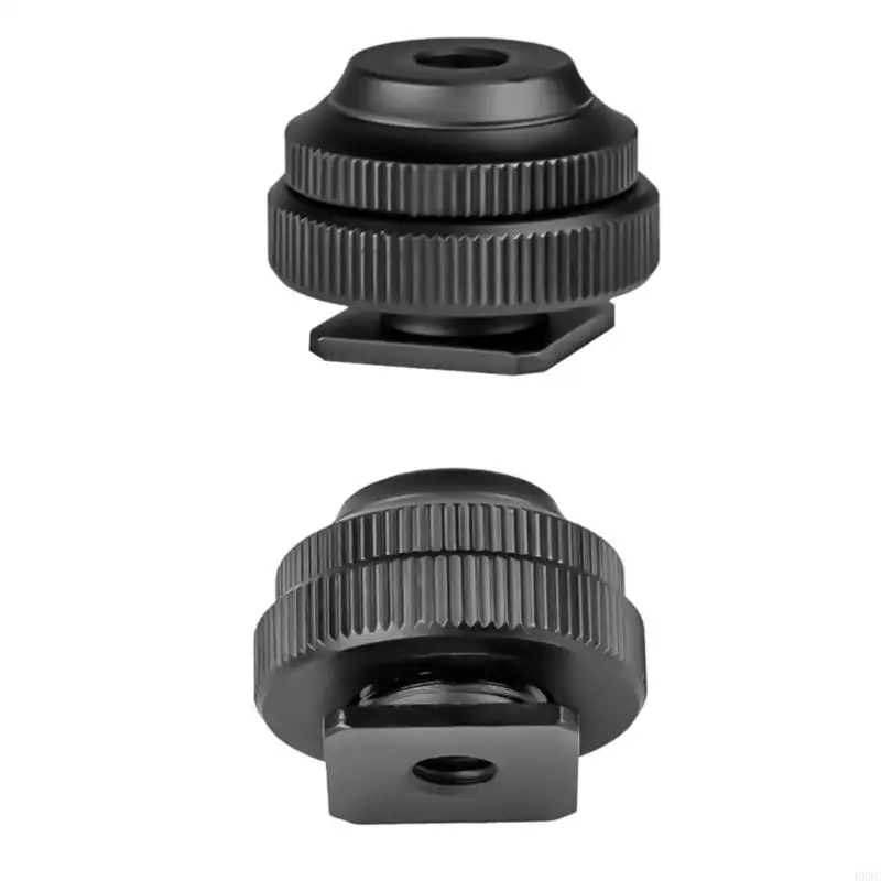 HX5C من السهل حمل محول الأحذية الباردة مع قاعدة تحويل اتصال 1/4 بوصة لـ DSLR ، يعزز موضوع 1/4inch طلقاتك