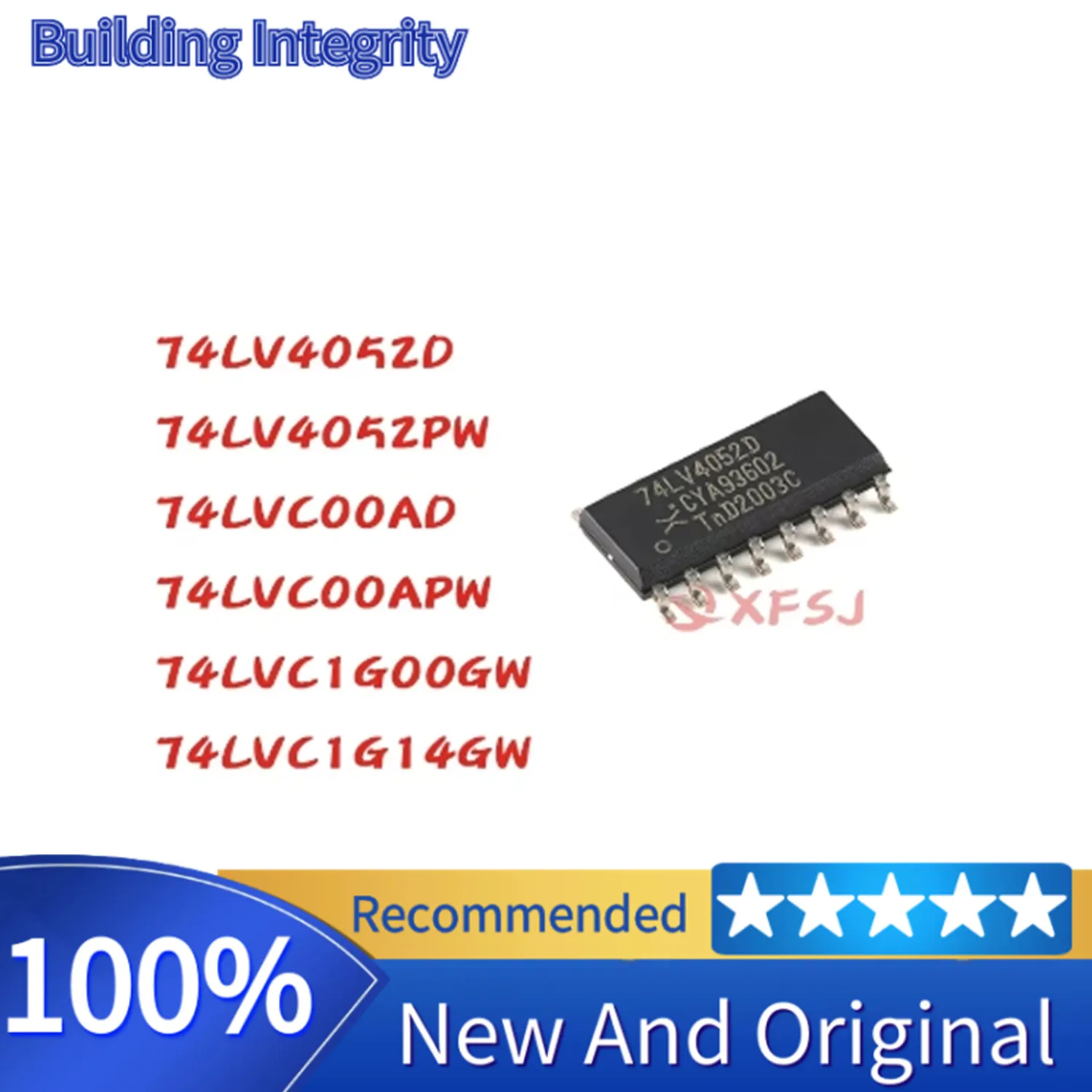 10PCS 74LV4052D 74LV4052PW 74LVC00AD 74LVC00APW 74LVC1G00GW 74LVC1G14GW SOP SMD NEW