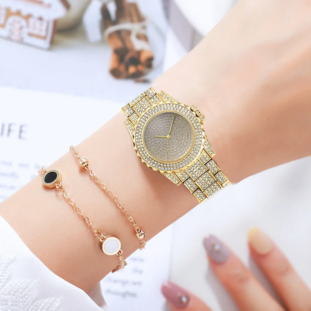 

Graceful Female Wrist Watch Lightweight Design Soft Touch Material Perfect Match for Any Outfit Daily Wear Female Watch