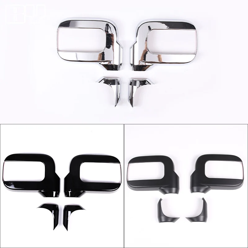 Car Outside Door Mirror Shell Rearview Mirror Cover Cap Stickers For Hummer H2 2003-2009 Car Accessories