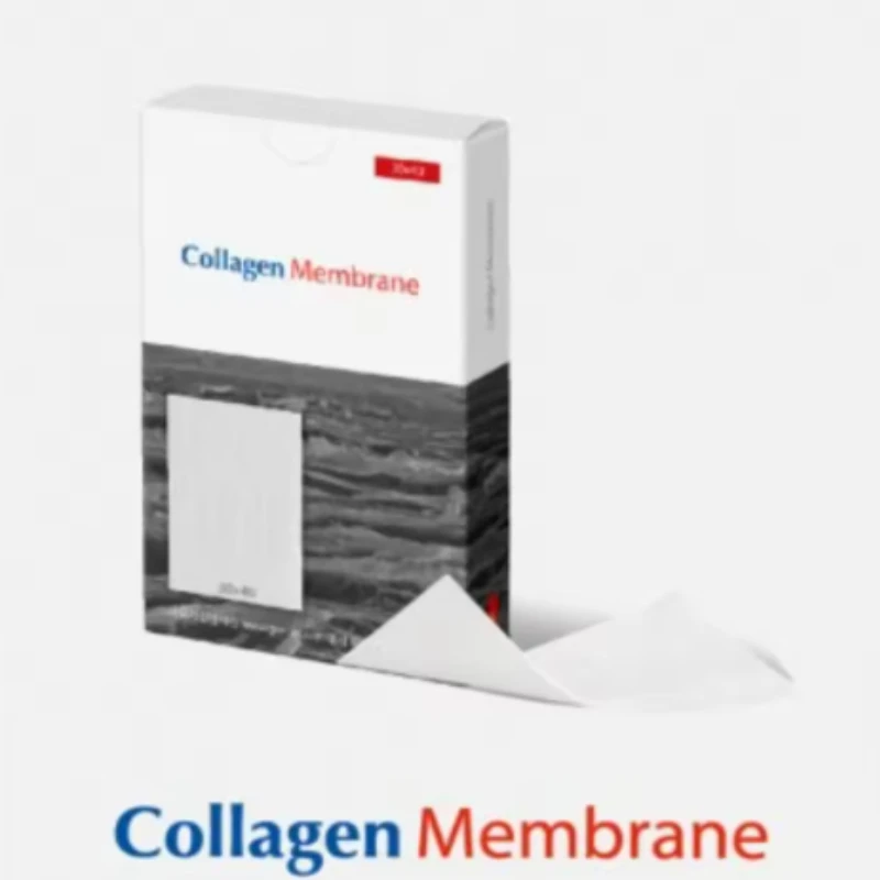 1Box Dental Materials Bone Collagen 3rd Generation Bone Gain GBR Oral Absorbable Biofilm Periosteum Bone Filling Material