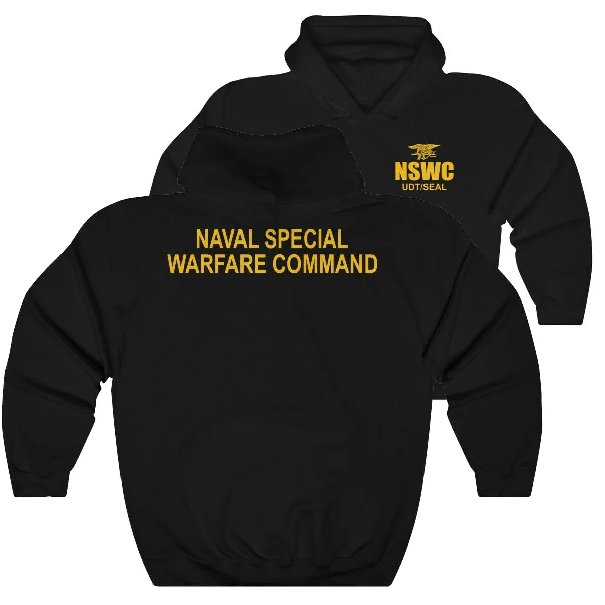 Naval Special Warfare Command Naval SEAL Hell Week Pullover Hoodie 100% Cotton Casual Mens Sweatshirts Military Style Streetwear