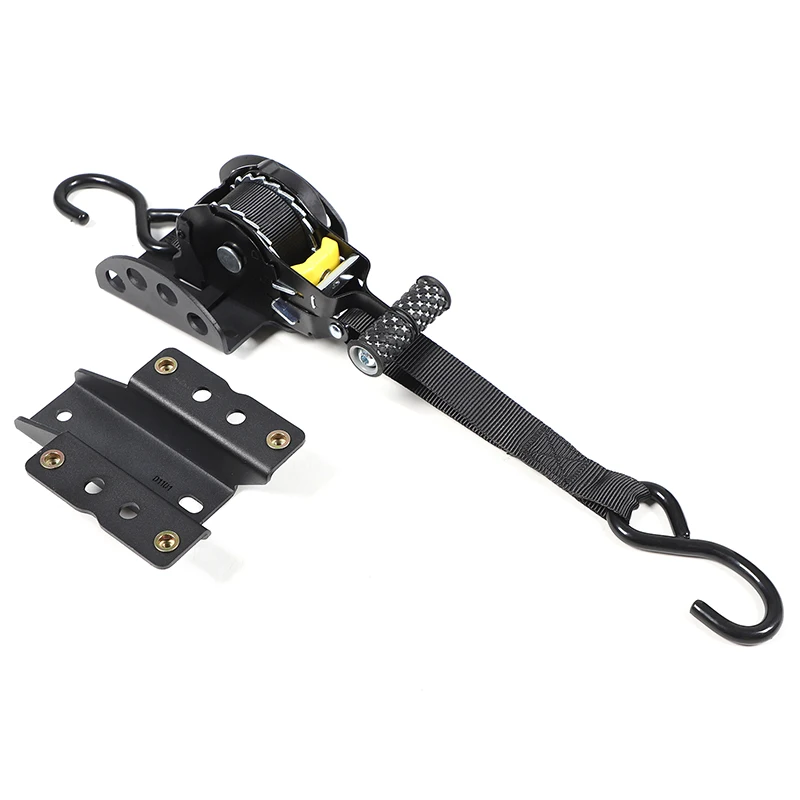 1 قطعة مجموعة الكربون الصلب الأسود لفورد رينجر 2023 + صندوق بضائع السيارة تحديد حزام السقاطة المشدود تعديل السيارات الملحقات #3