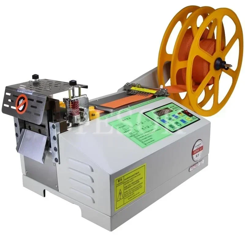 220V/110V  Computer Automatic Hot And Cold Tape Cutting Machine Zipper Velcro Mask Strap Rope Nose Bridge Strip Elastic