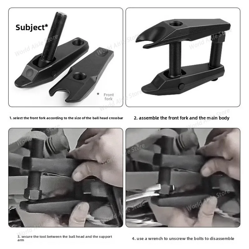 

Многофункциональный набор экстракторов с шаровой головкой, инструмент для быстрой установки для многофункциональных съемников с шаровой головкой для больших транспортных средств