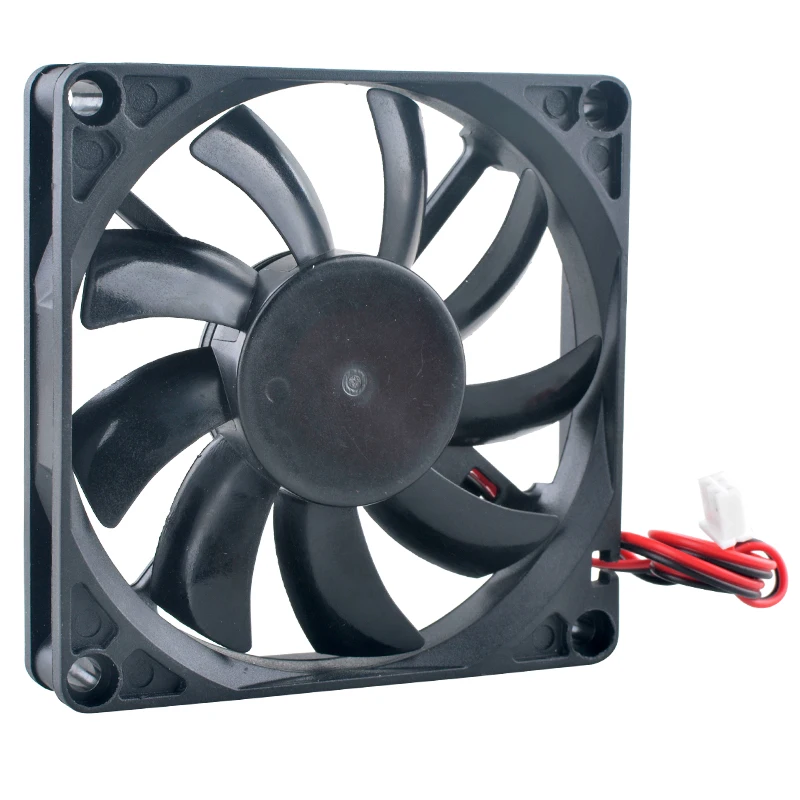 

ACP8015 80 мм высокоскоростной охлаждающий вентилятор 80x80x15 мм DC 5 В/12 В/24 В осевой поток 2-контактный для источника питания/промышленного оборудования