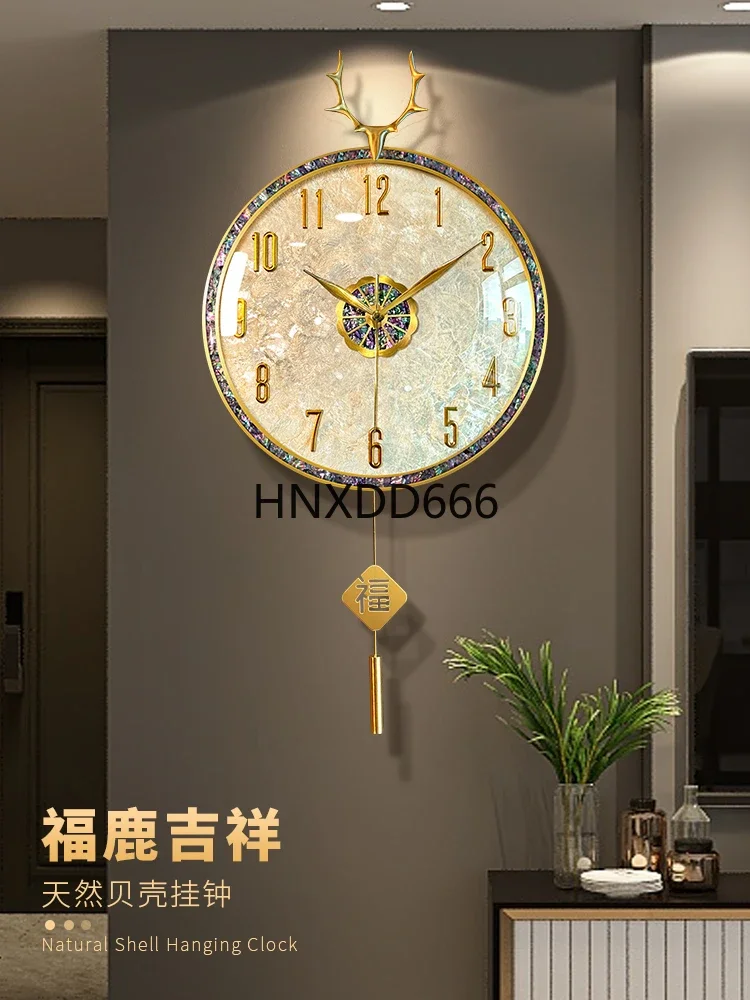 Wall hanging simple atmosphere household clock