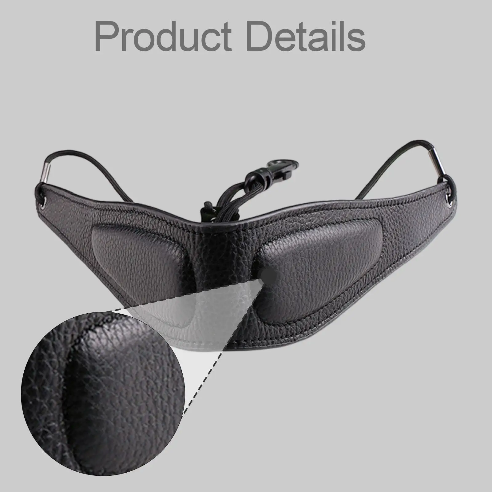 

Утолщенный регулируемый ремень для саксофона из искусственной кожи, мягкий поддерживающий аксессуар для альт-тенор-баритона