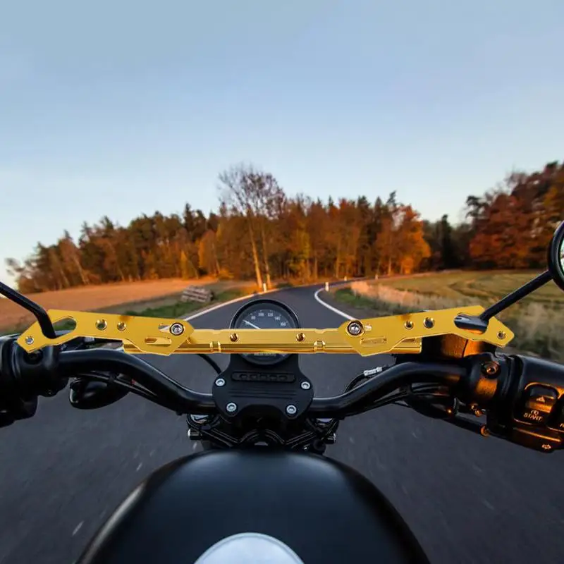 Motorcycle Balance Bar Motorcycle Mirror Seat Crossing Bar Multifunctional Strengthen Motorbike Accessories For Road Trip