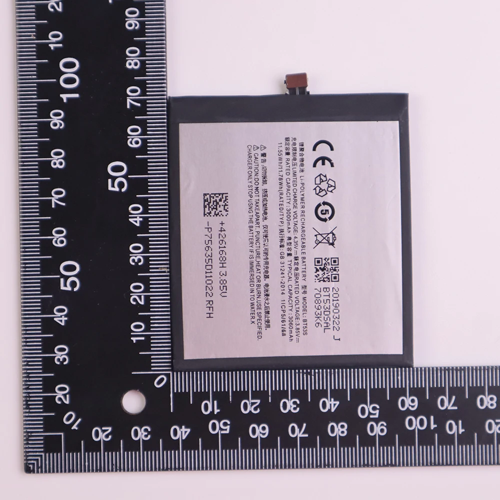 Meizu 100% Original Battery BT53S For Meizu Pro 6S Pro6S M570Q-S Pro 6 3060mAh High Quality Phone Batteries In Stock + Tools