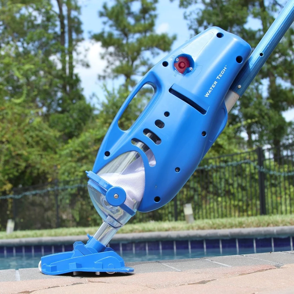 Max Cordless Pool Vacuum for Deep Cleaning & Strong Suction, Handheld Rechargeable Swimming Pool Cleaner for Inground