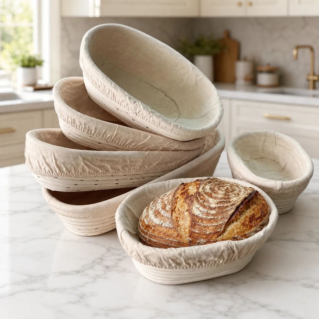 Storage Basket Fabric - Leeseph Proofing Basket, Bread Proofing Basket