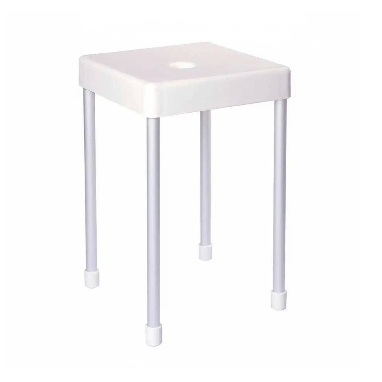 Bathroom Bench Sturdy Frame Non Slip Feet Shower Stool Safety Seat for Senior or Handicapped Use