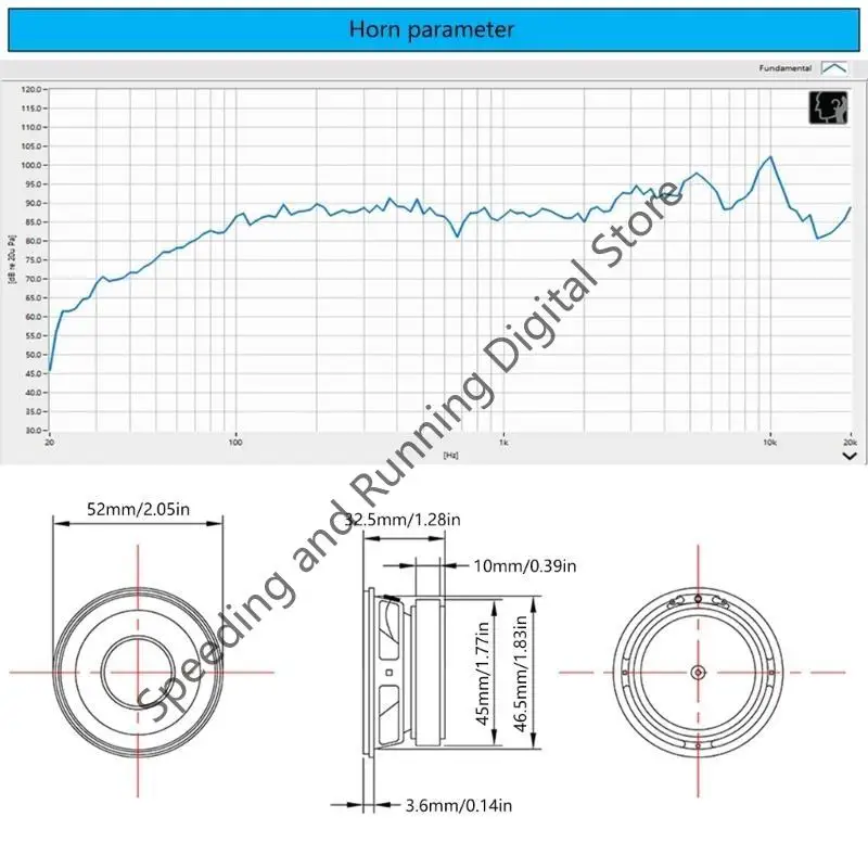 1PC 2 "4Ohm 5W DIY Arduino 및 DIY 스피커 52MM 용 소형 풀 레인지 오디오 스피커 스테레오 우퍼 스피커