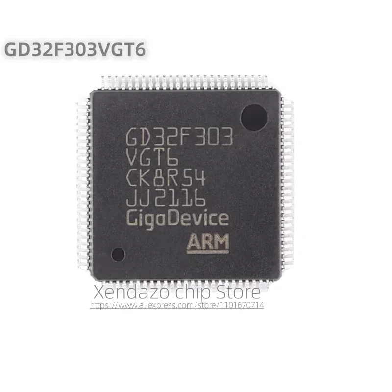 

5pcs/lot GD32F303VGT6 GD32F303 LQFP-100 package Original genuine 32-bit microcontroller chip