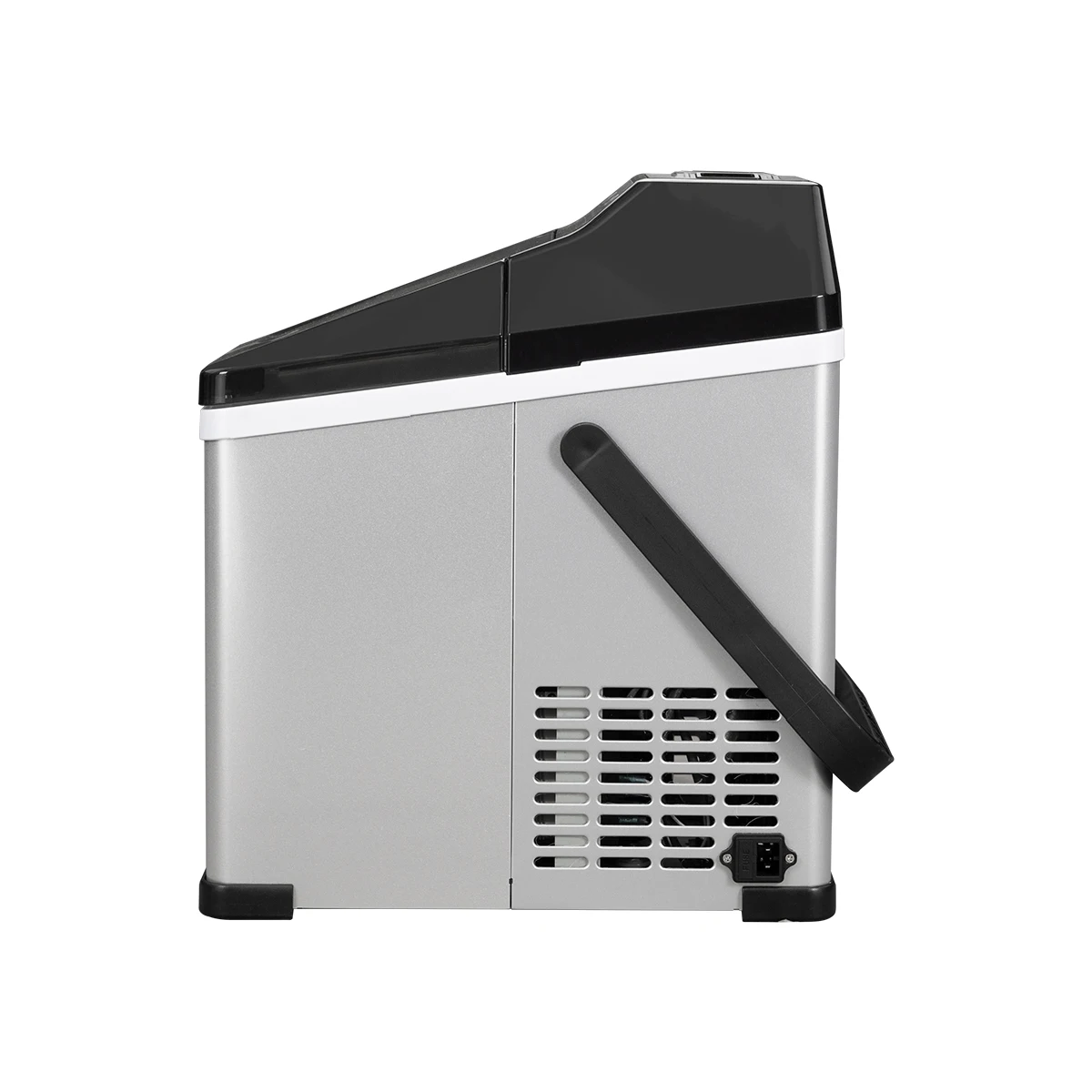 صانع الثلج المحمول ثنائي الغرض صندوق الثلج التلقائي صانع مكعبات الثلج الصغيرة للاستخدام المنزلي والخارجي
