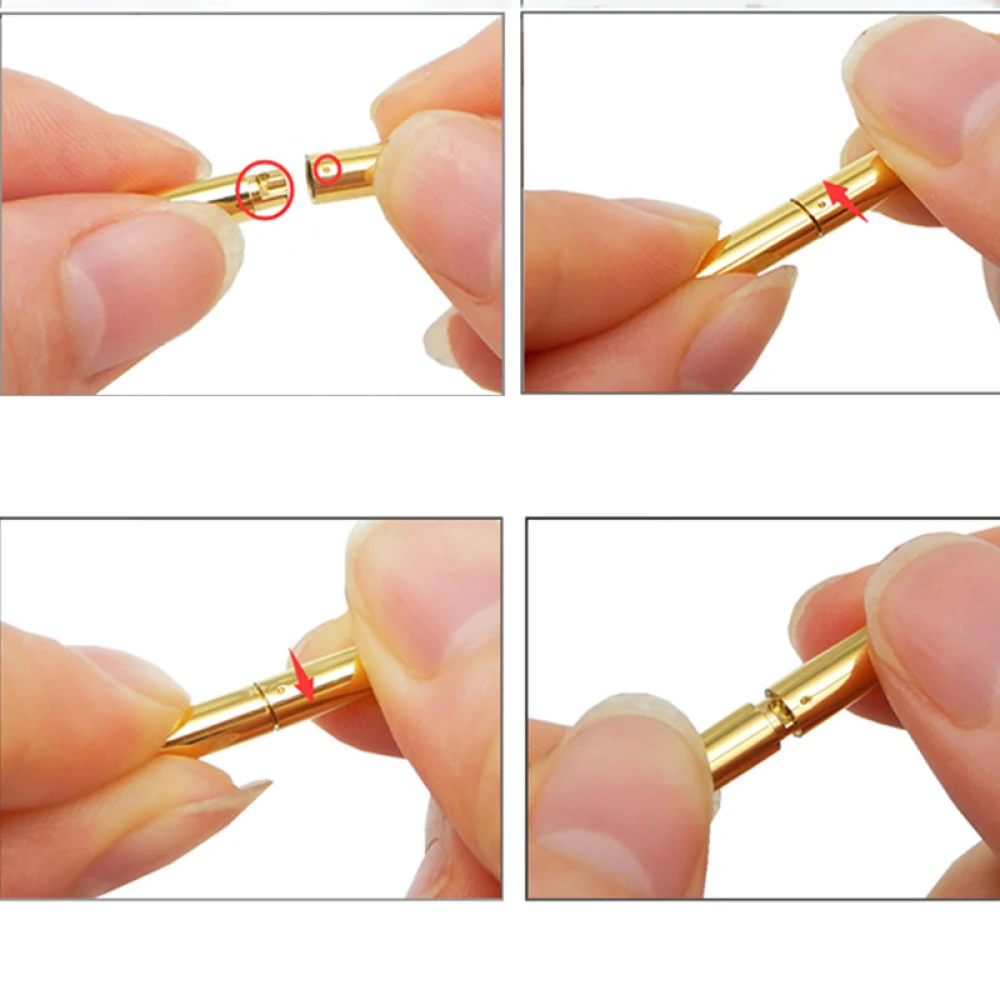 45/50/60cm Lederkette, Lederband, Wachsschnurkette mit Edelstahlverschluss für Damen und Herren, DIY Halskette, Schmuck – Detail 5