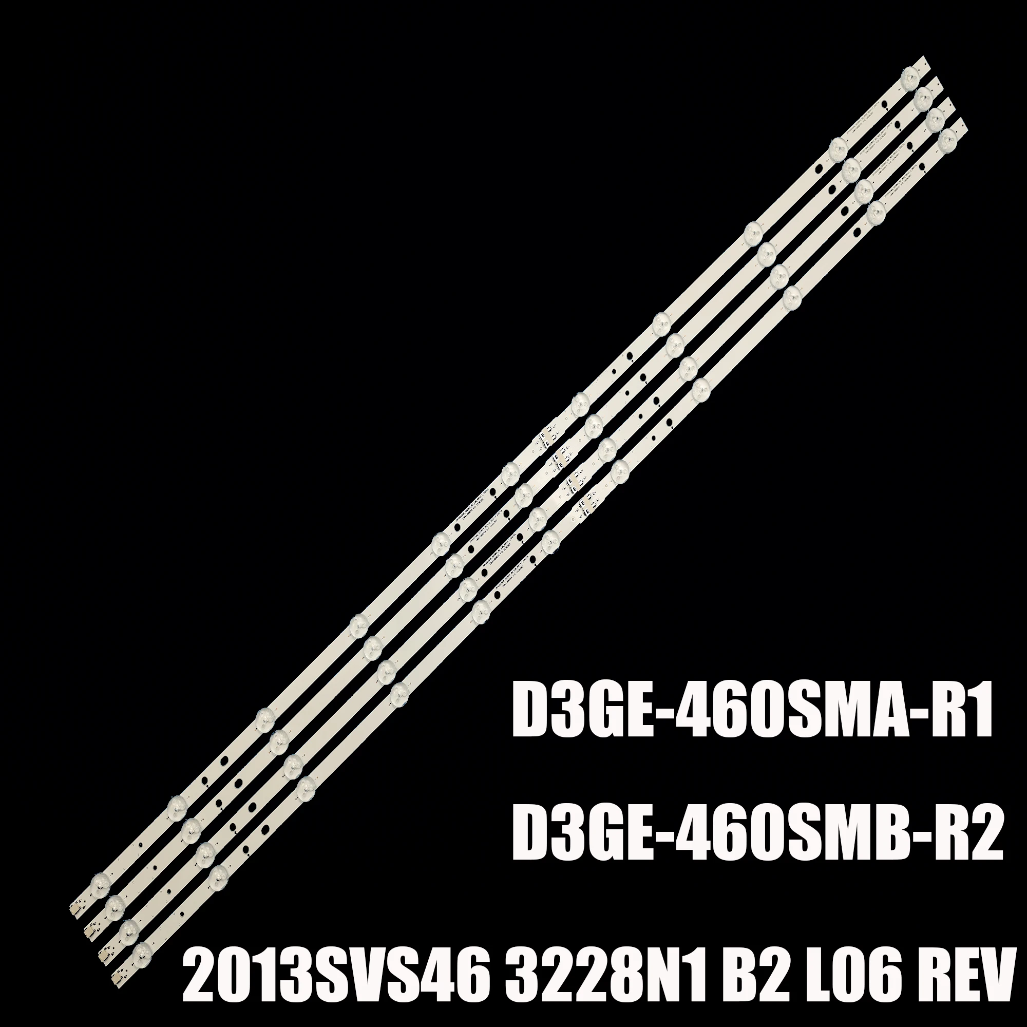 10 sets LED for UE46H6204 UE46H6273 UN46EH5300 UN46FH5005 UN46FH5205 UN46FH5303 UN46FH6203 UN46H5303 UN46H6201 UN46H6203