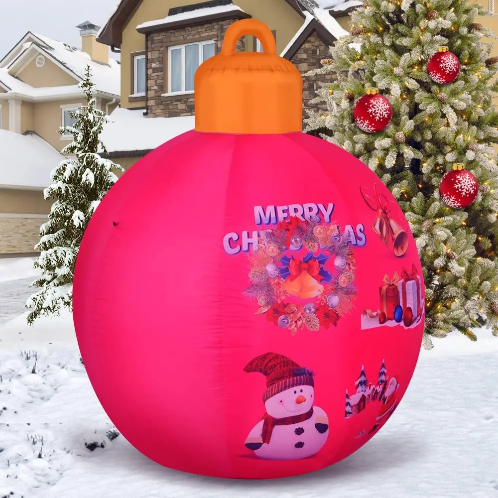 Nadmuchiwane na boże narodzenie na zewnątrz Snowman kolorowe LED wypełnione światłem święty mikołaj z pilotem na wakacje Xmas Party Lawn Winter