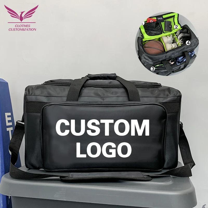 Custom logo Large basketball Sport bag DIY Waterproof Gym Bag Fitness Bag personality customization soccer team training bag