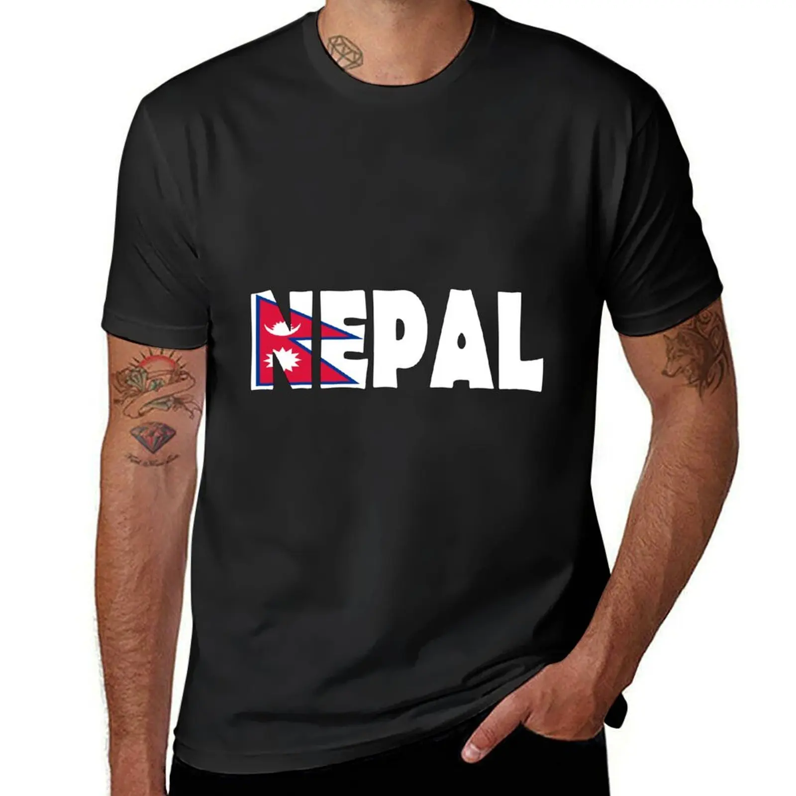 Nepal T-Shirt oversized new edition heavyweight t shirts for men