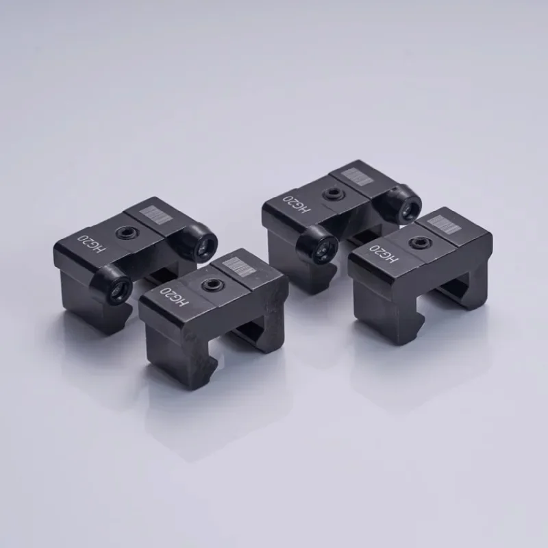 Linear guide rail slider limit block HGH EGH15 20Stroke fixed block limiter buffer side lock anti-collision block CNC 3D printer