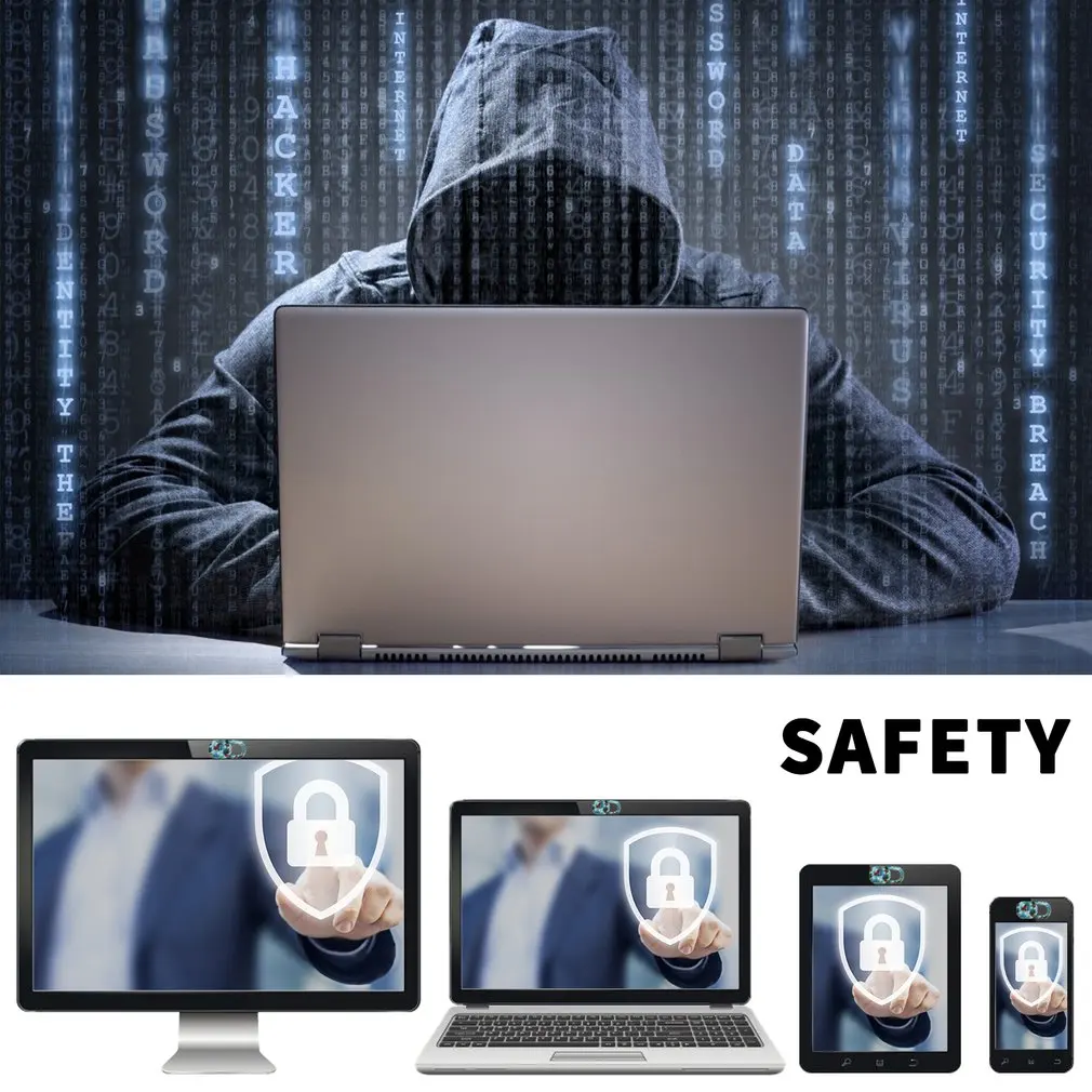 WebCam Cover Shutter Magnet Slider Universal Antispy Camera Cover For Web Laptop iPad PC Macbook Tablet lenses Privacy Sticker