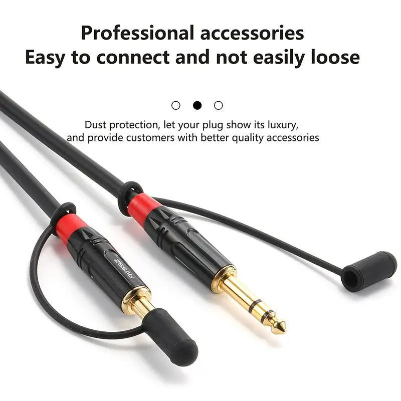 2Pcs Silicone Dust Cover For Audio Power Network Plugs XLR 6.35mm Speaker Connector Waterproof Protective Cap - view 4