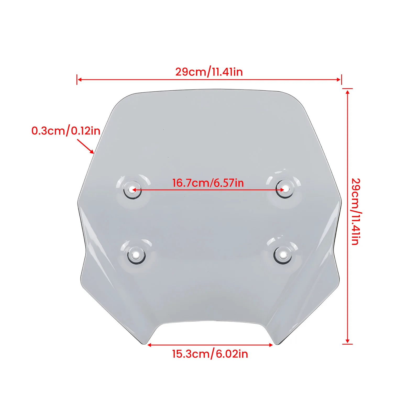 For SUZUKI DL800 V-STROM V strom SE DE TECH 2023-2025 800DE 800SE Motorcycle Sports Windshield Windscreen Visor Wind Deflector - view 6