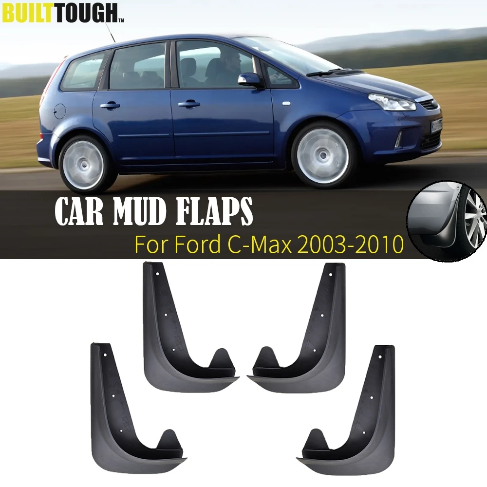 Set Mudflaps Mud Flaps Splash Guards Mudguards Dirty Traps For Ford C-Max Focus Grand 2003 2004 2005 2006 2007 2008 2009 2010