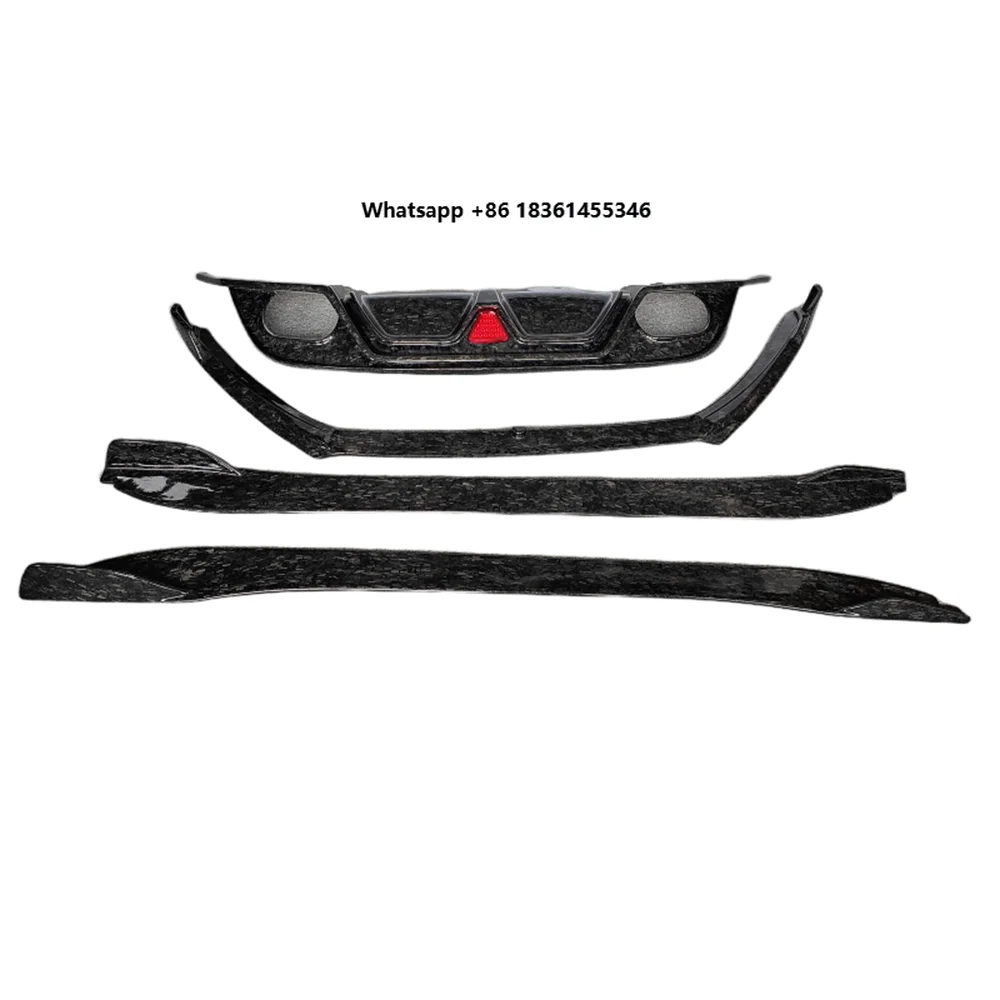 

For 2013-2019 F-Type Including Front Bumper Lip Skirt and Rear Diffuser High Quality Forged Carbon Fiber Body Kit