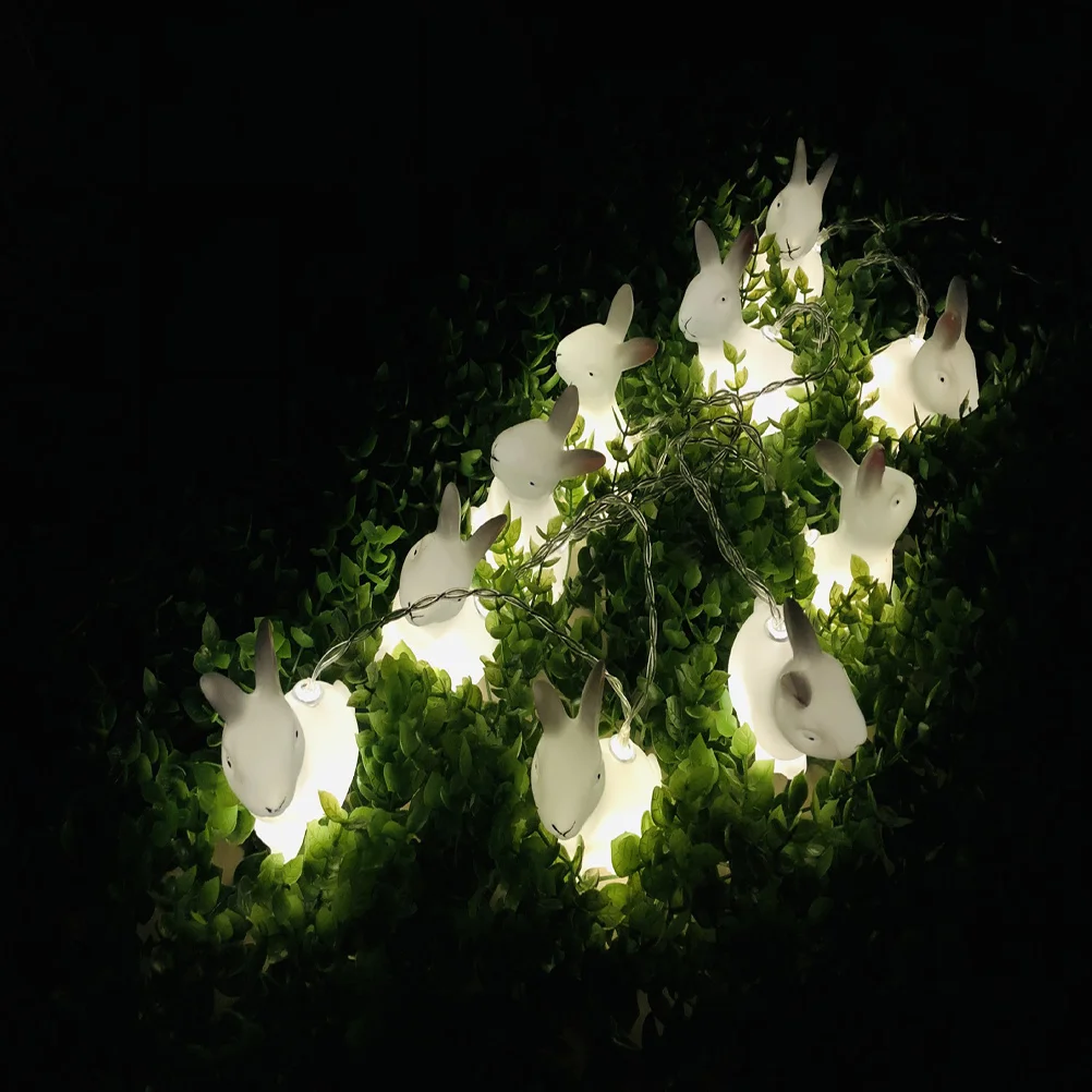 

1.5m Easter Bunny LED String Light USB Decorative Lamp for Home Garden Patio Party Warm Festival Atmosphere Lighting