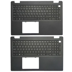 New UK/US/Russian/Latin/Spanish Keyboard For Dell Latitude 15 3520 E3520 0DJP76 With Palmrest Upper Cover Case