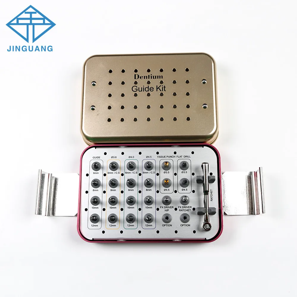 Dentium Implant Guide Kit XGSFK Surgical Digital Full Drill Kit Dental Guide Drill Positioning Guide Kit Dentium Surgical Guide