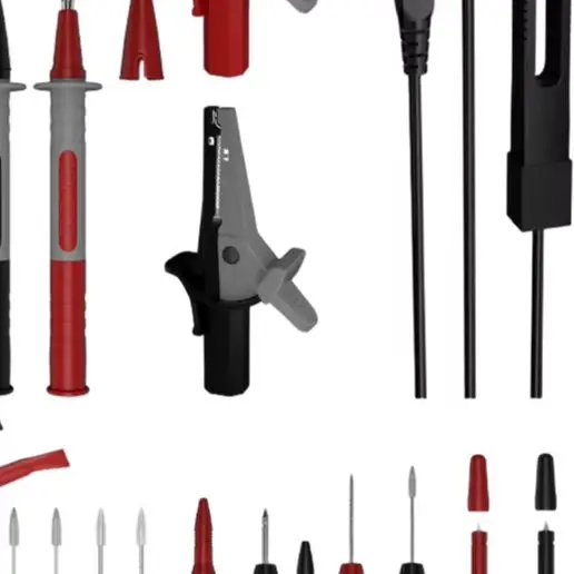 25PCS Testing Cable Kit With Crocodile Clips Probe Wires Wire Piercer  For Test Measurement Tool Accessory