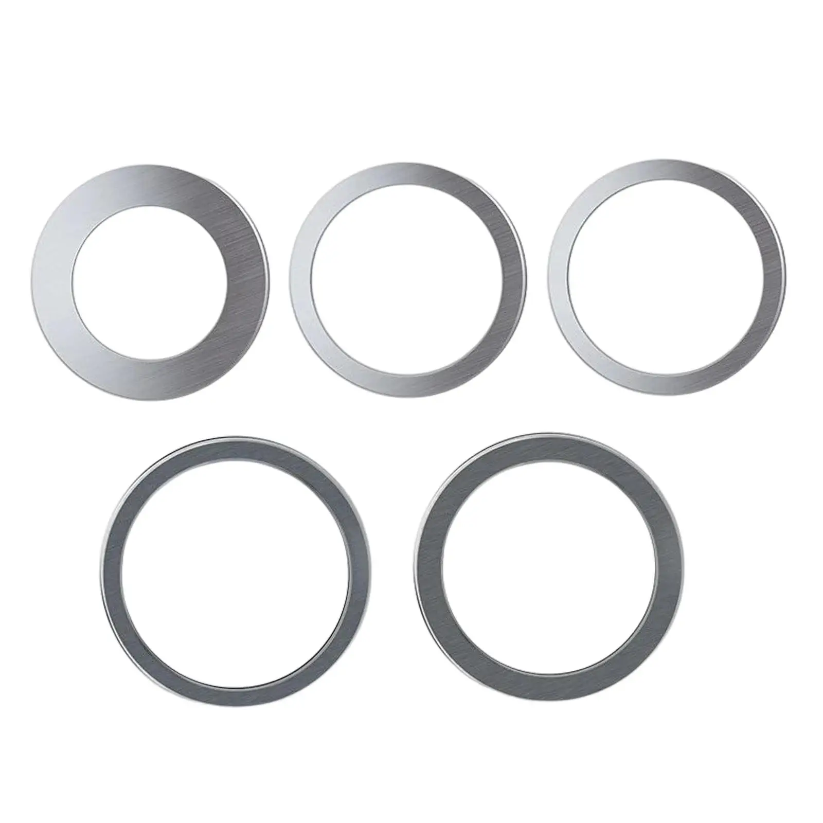 5x Metal Circular Saw Blade Reducing Rings Conversion Wheel Carving Disc Gasket for Woodworking Tools Grinding Attachment