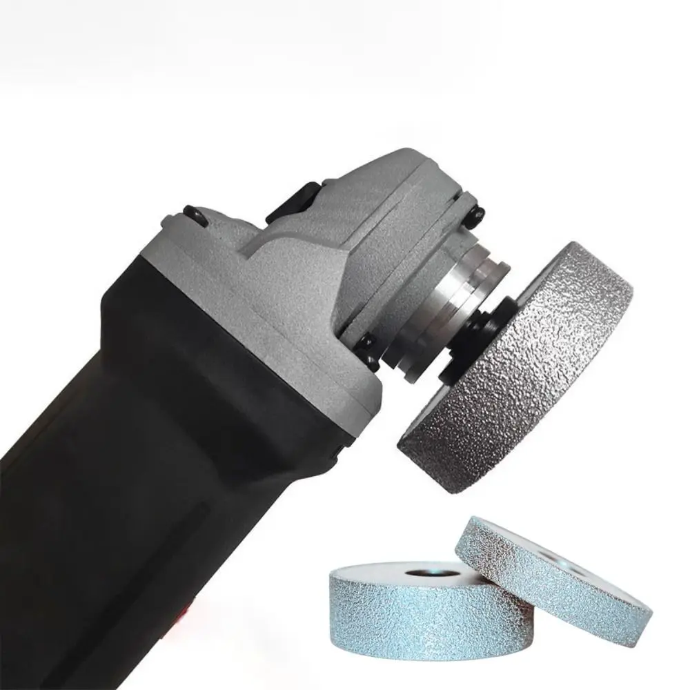

Cylinder Type Grinding Head Vacuum Brazed Demi-bullnose Grinding Disc Parallel Edge Polishing Tool Granite Ceramic