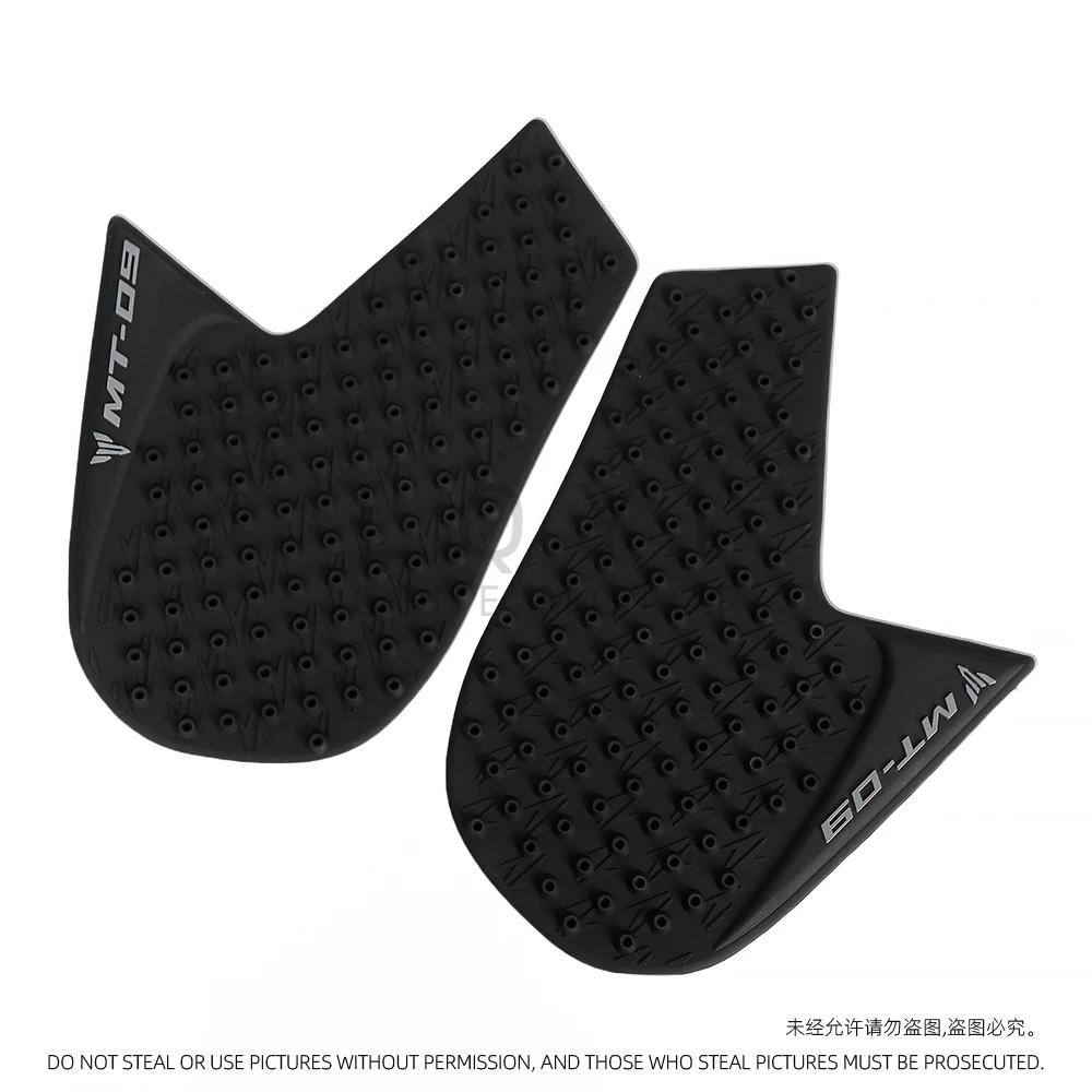 خزان دراجة نارية المضادة للانزلاق ملصقات الوقود الغاز غطاء تغليف حامي ملصق مائي لياماها MT-09 2014-2020 FZ-09 2014-2020 2019