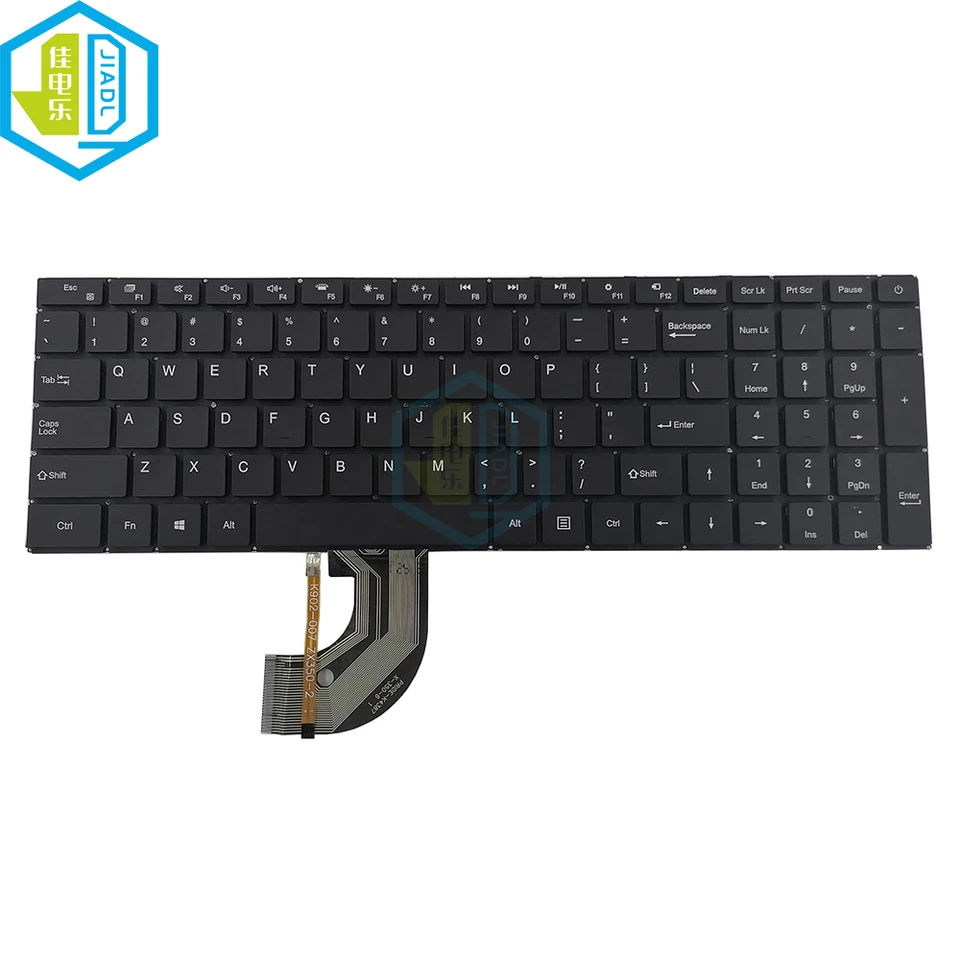 Laptop Backlit Keyboard US English RU for ZX-350-6 YX-5021