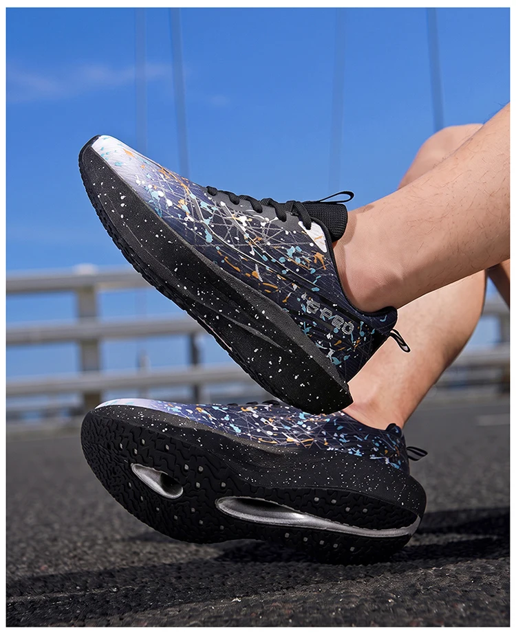 Modische Leichte Laufschuhe für Damen und Herren, Atmungsaktive Sportschuhe für Outdoor-Jogging, Größe 35-45 – Detail 19