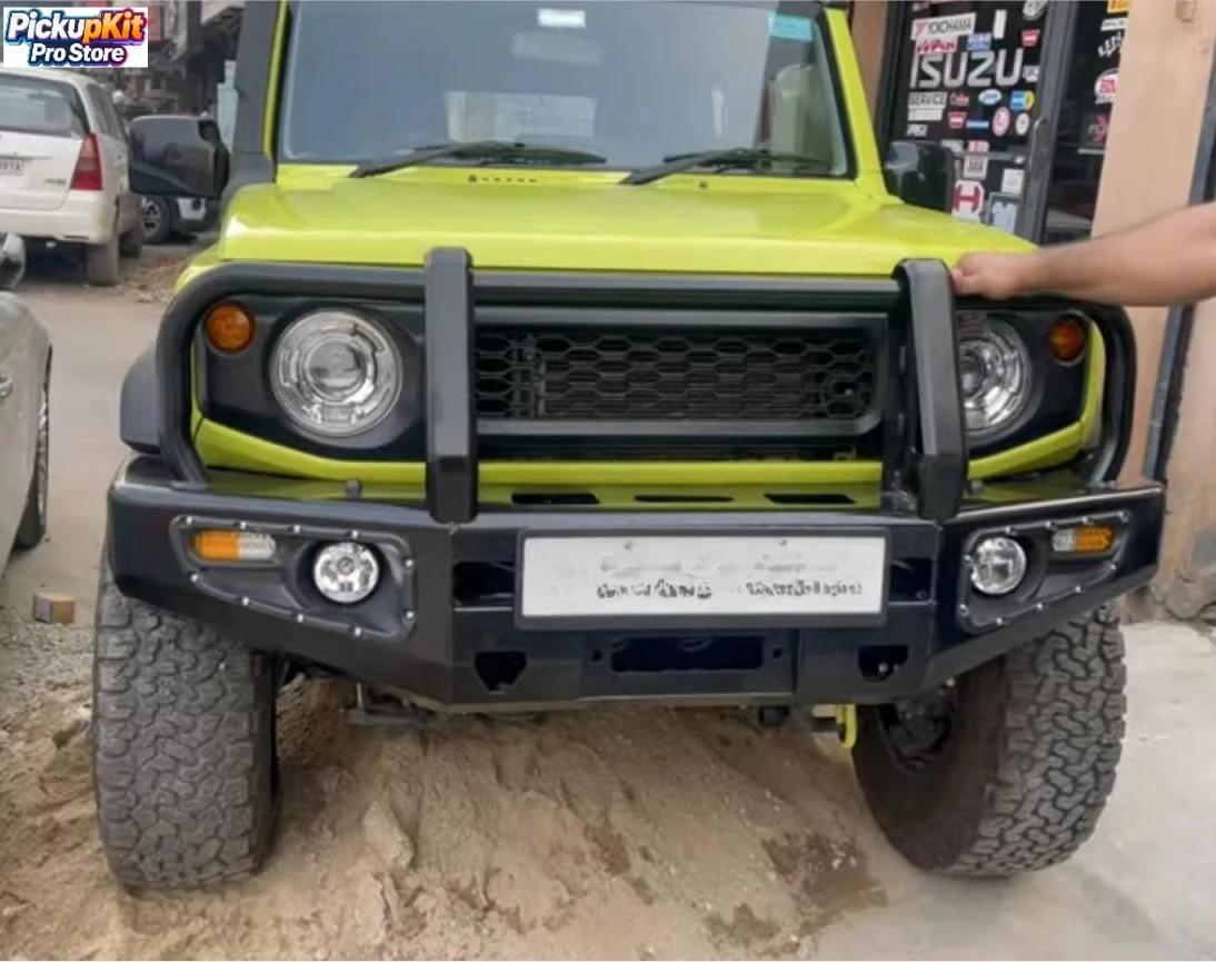 

Heavy-Duty Steel Front Bumper Bull Bar for Jimny 5-Door JB64 JB74 4x4