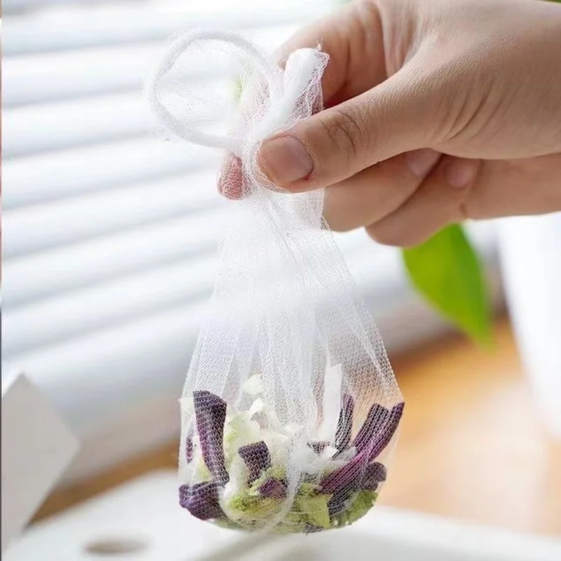 

30pcs/100pcs Filter Bag Sink Strainer Garbage Pouch Net Mesh Kitchen Anti Clogging Supplies(Sink Strainer is not included)