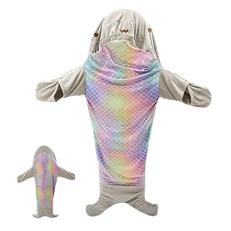 Animal Oversized Hooded Blanket Sweatshirt Blanket For Adults Comfortable Winter Sleeping Hoodie Blanket For Performances Movie