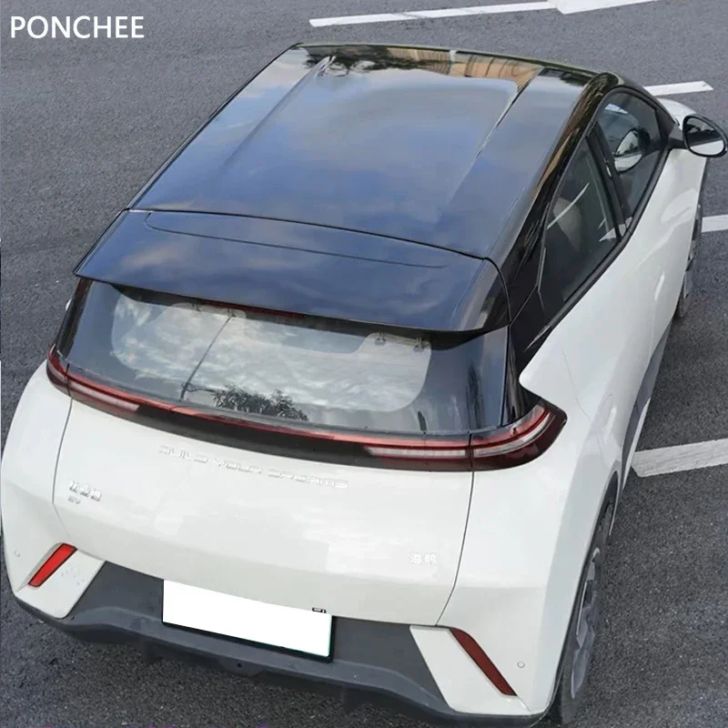 

For BYD Seagull 2023-2024 Black Roof Film The Exterior Decoration of The Roof Has Been Modified and Blackened Auto Supplies