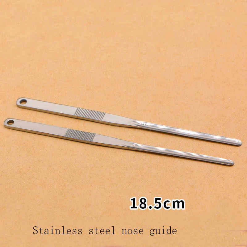 Nose guide perforated nose guide stainless steel nose cosmetic plastic instrument tools ultra-thin