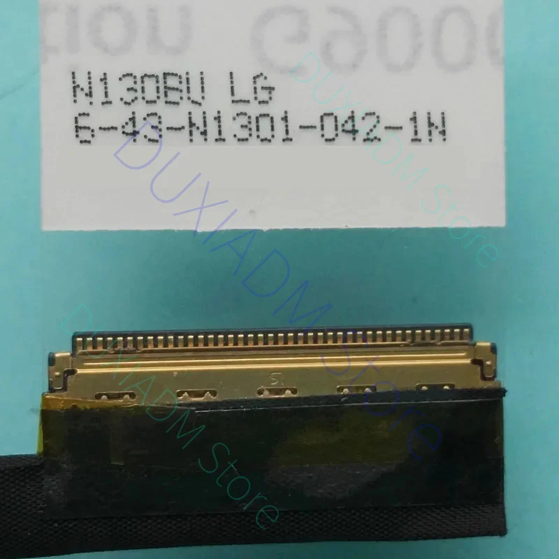 

New original LCD Cable for Clevo N130 N130BU 6-43-N1301-042-1N LCD LVDS CABLE LCD 40PIN 0.5MM